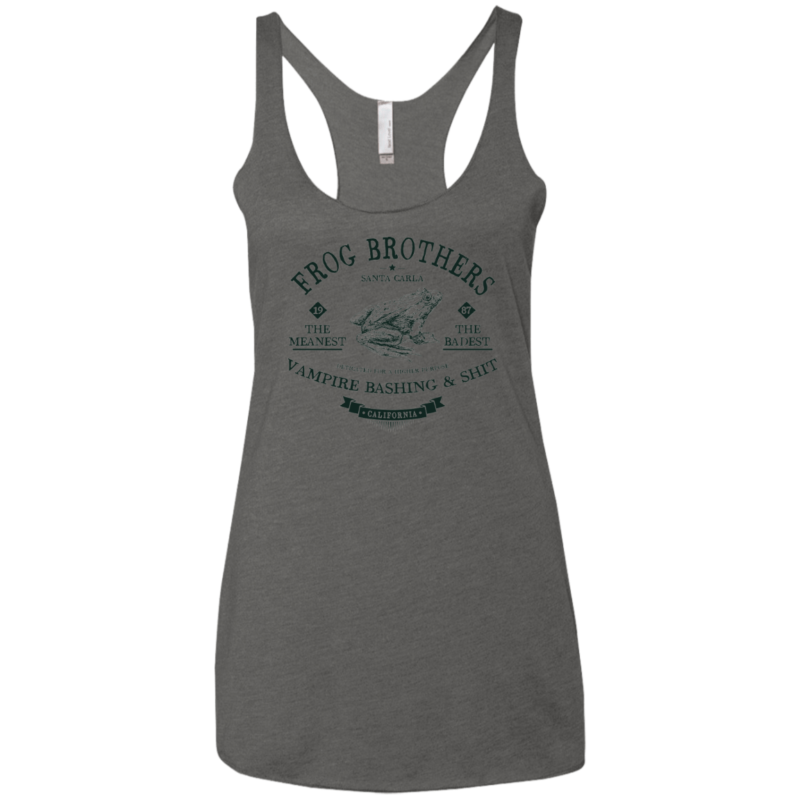 T-Shirts Premium Heather / X-Small Frog Brothers Women's Triblend Racerback Tank