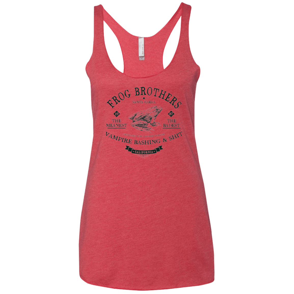 T-Shirts Vintage Red / X-Small Frog Brothers Women's Triblend Racerback Tank