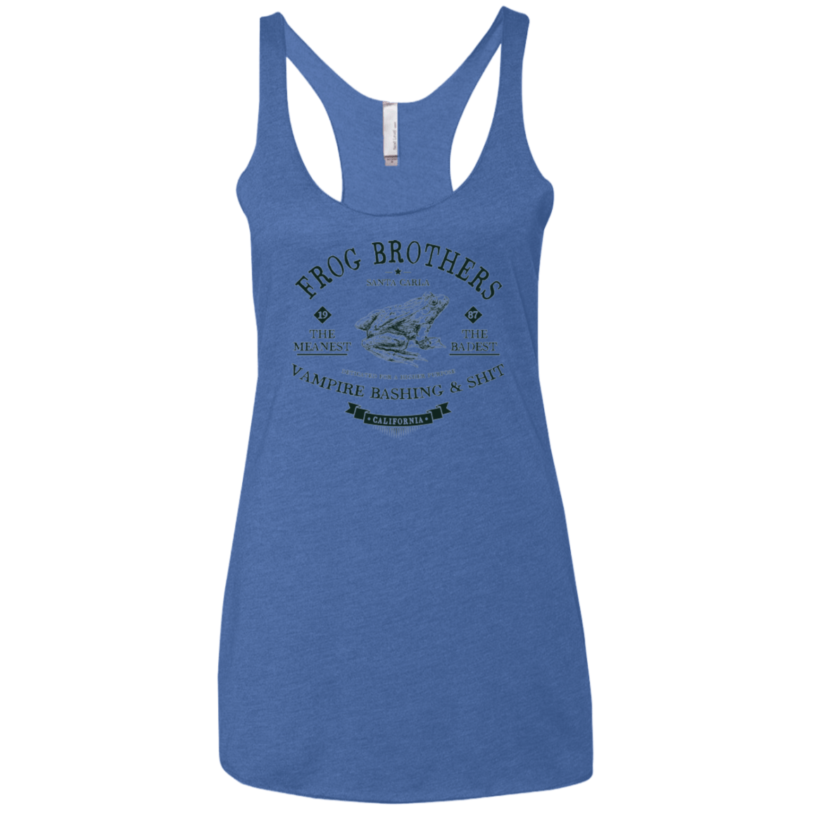 Frog Brothers Women's Triblend Racerback Tank