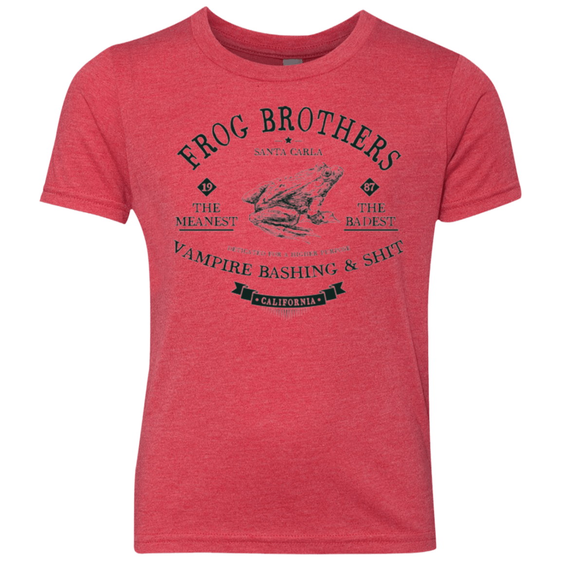 T-Shirts Vintage Red / YXS Frog Brothers Youth Triblend T-Shirt