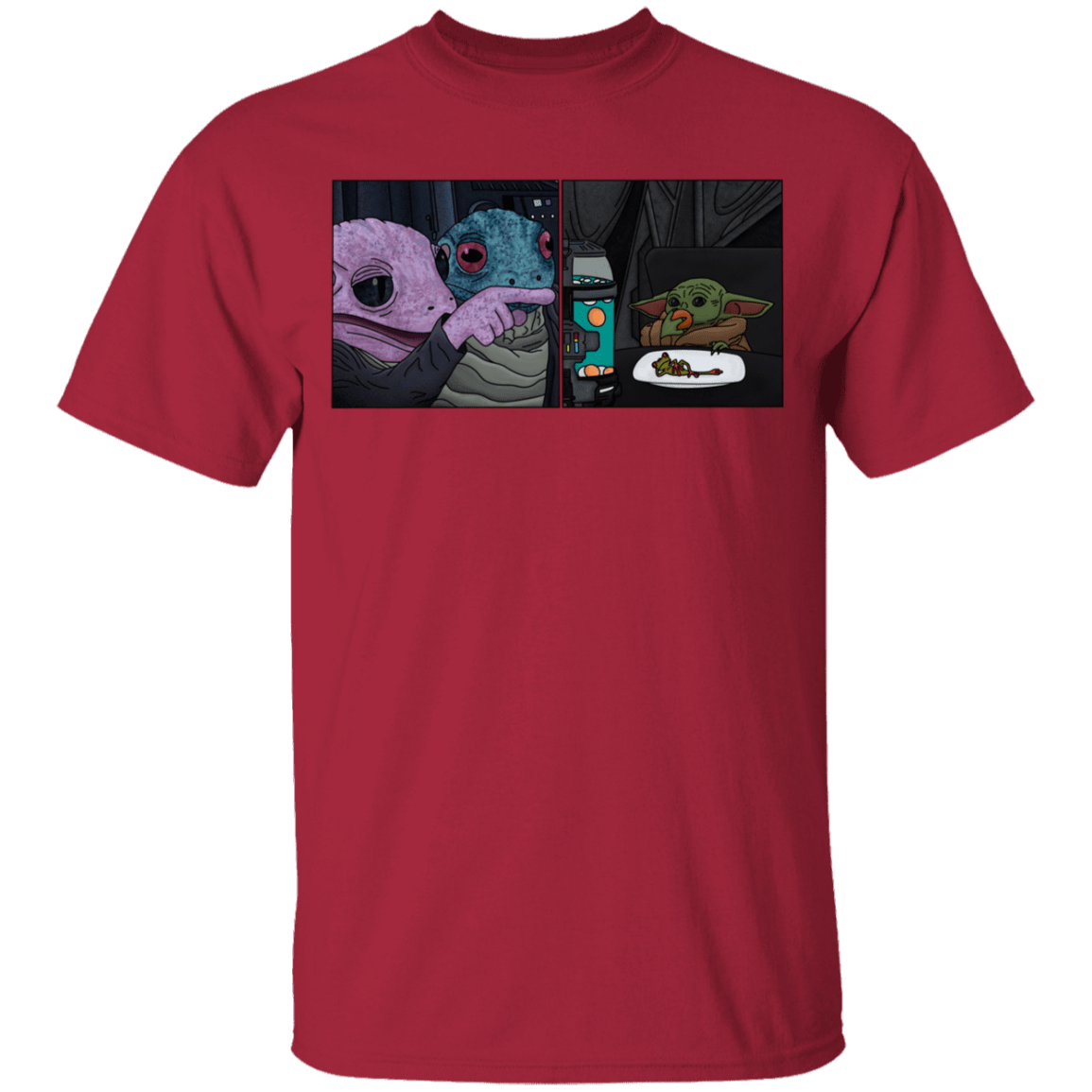 T-Shirts Cardinal / YXS Frog Yelling at Child Youth T-Shirt