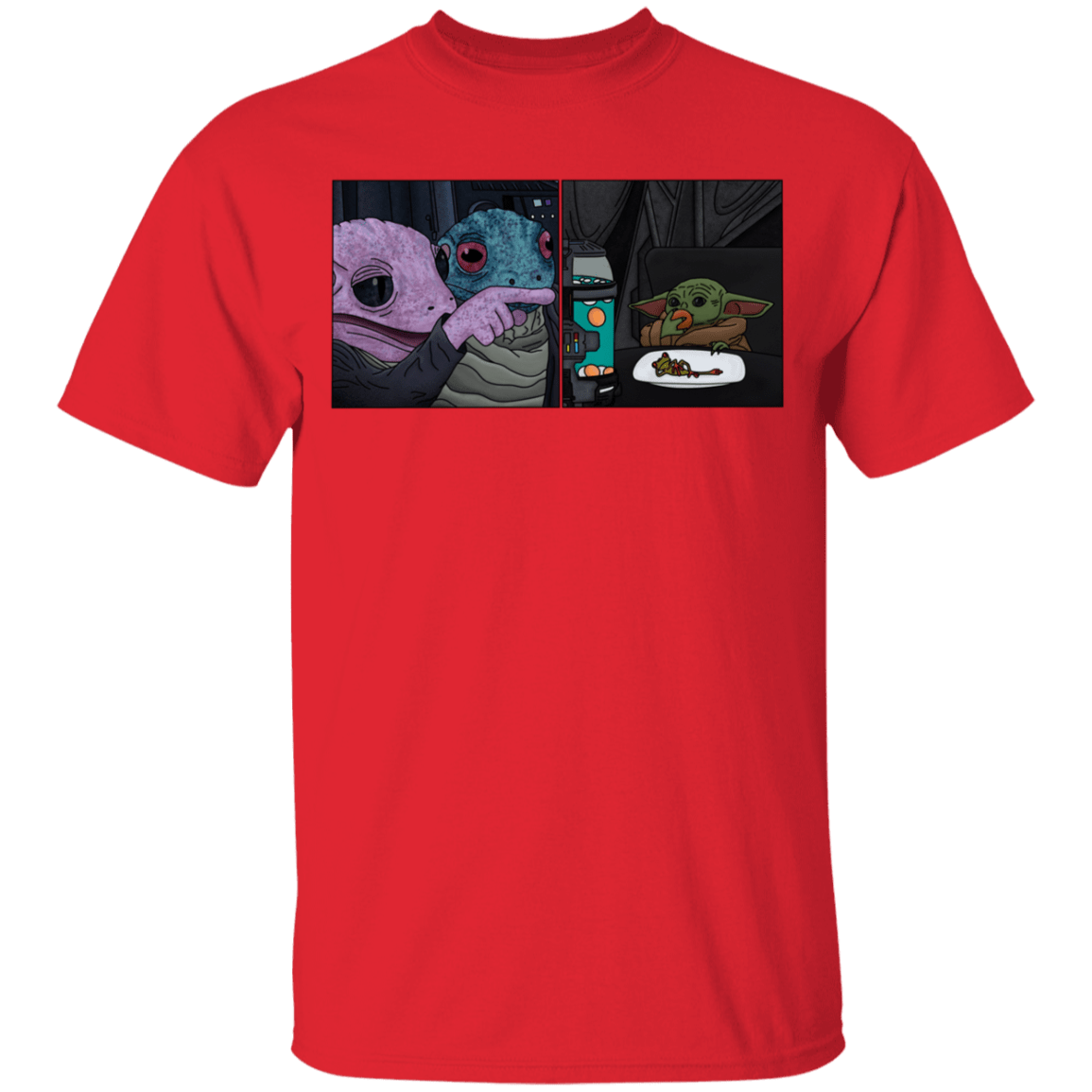 T-Shirts Red / YXS Frog Yelling at Child Youth T-Shirt