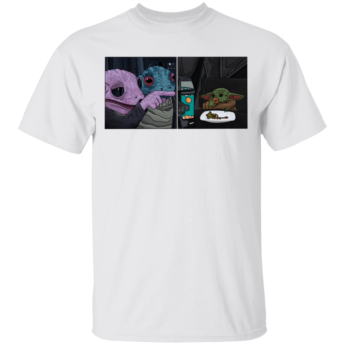 T-Shirts White / YXS Frog Yelling at Child Youth T-Shirt