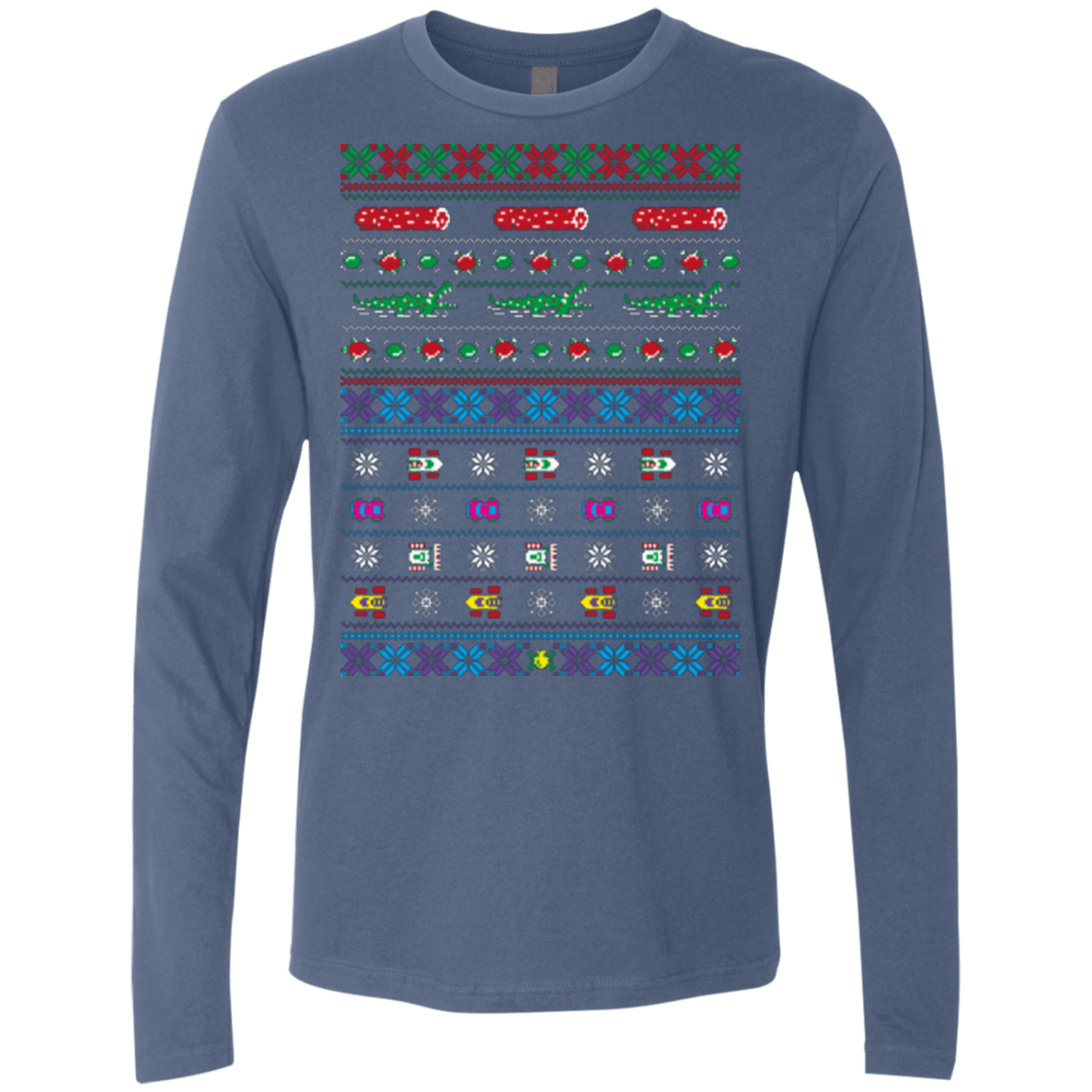 Frogs, Logs & Automobiles Men's Premium Long Sleeve