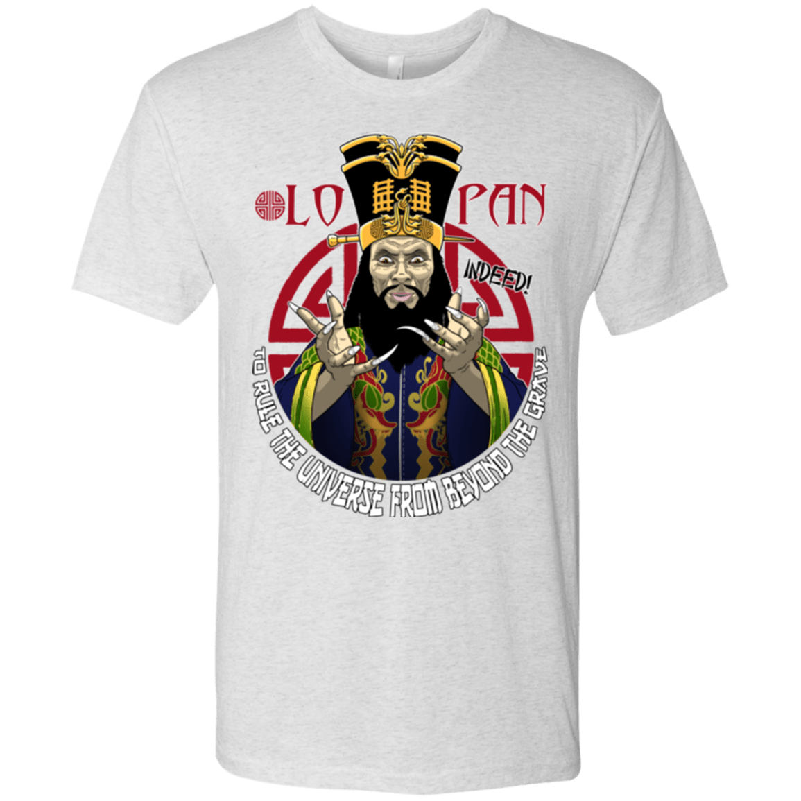 T-Shirts Heather White / Small From Beyond The Grave Men's Triblend T-Shirt