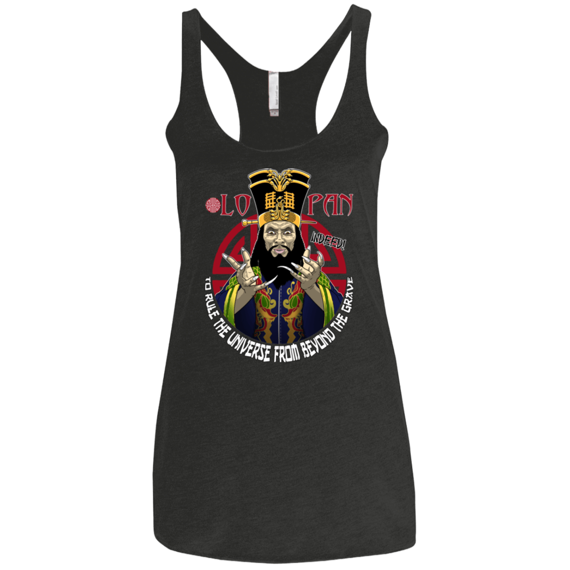 T-Shirts Vintage Black / X-Small From Beyond The Grave Women's Triblend Racerback Tank