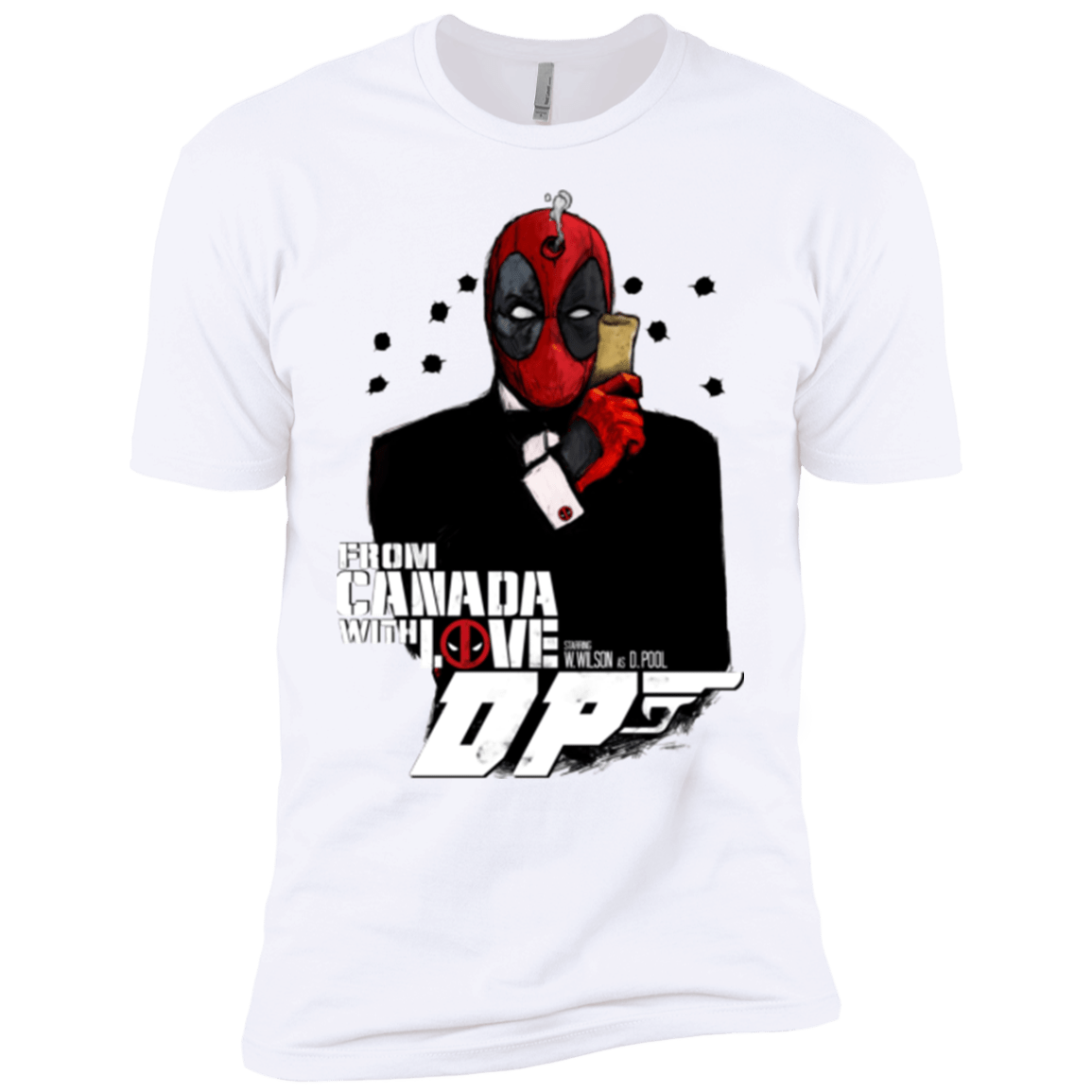 T-Shirts White / YXS From Canada with Love Boys Premium T-Shirt