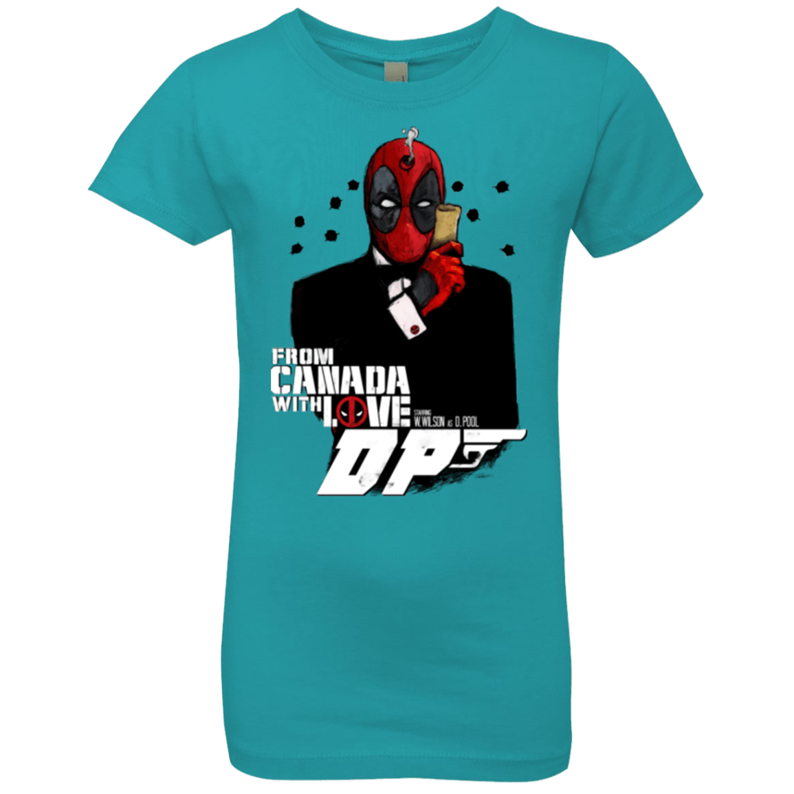 From Canada with Love Girls Premium T-Shirt