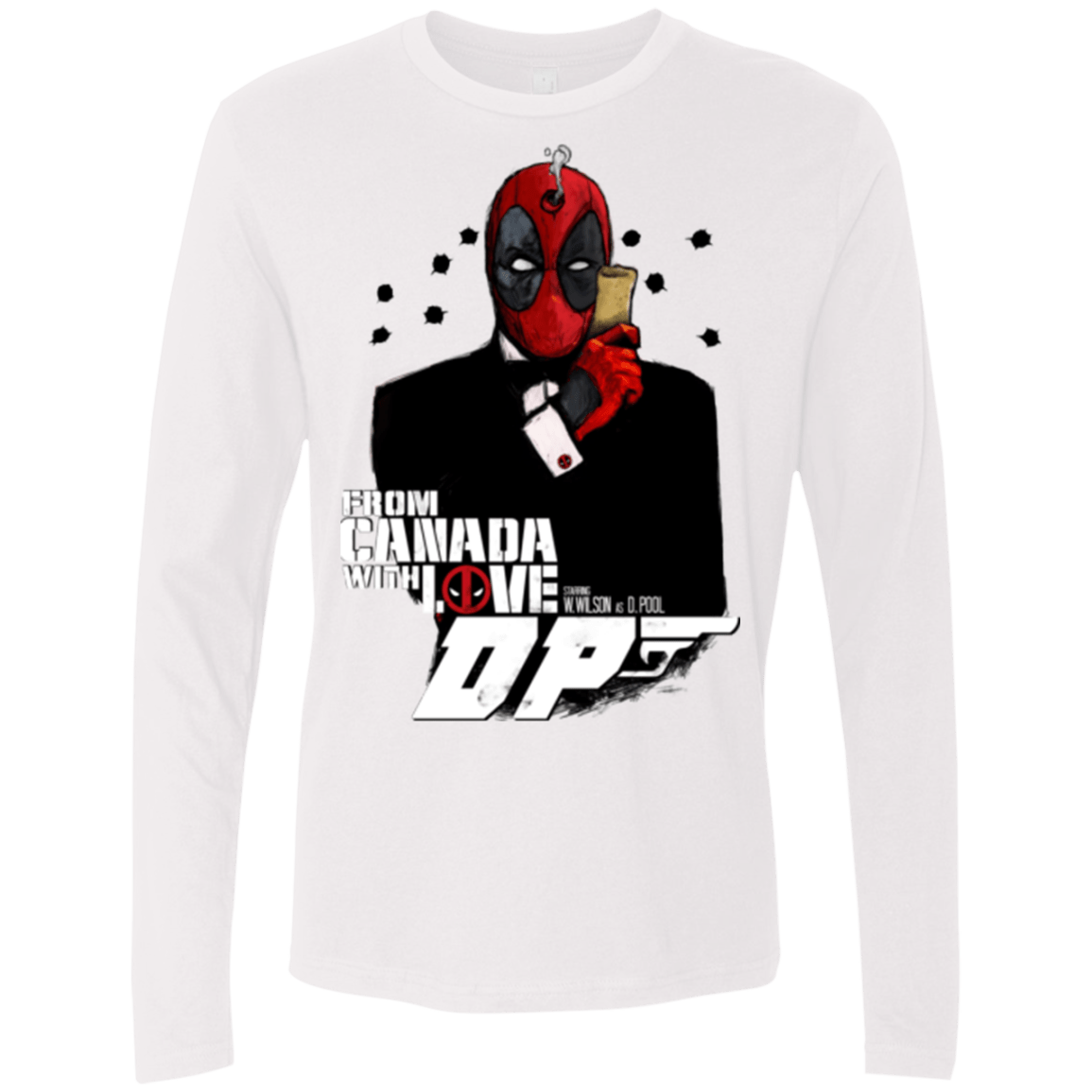 T-Shirts White / Small From Canada with Love Men's Premium Long Sleeve