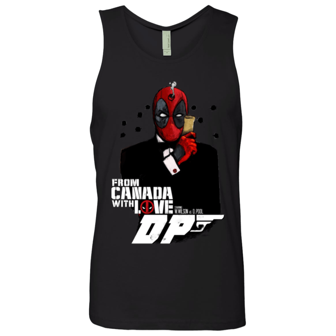 T-Shirts Black / Small From Canada with Love Men's Premium Tank Top