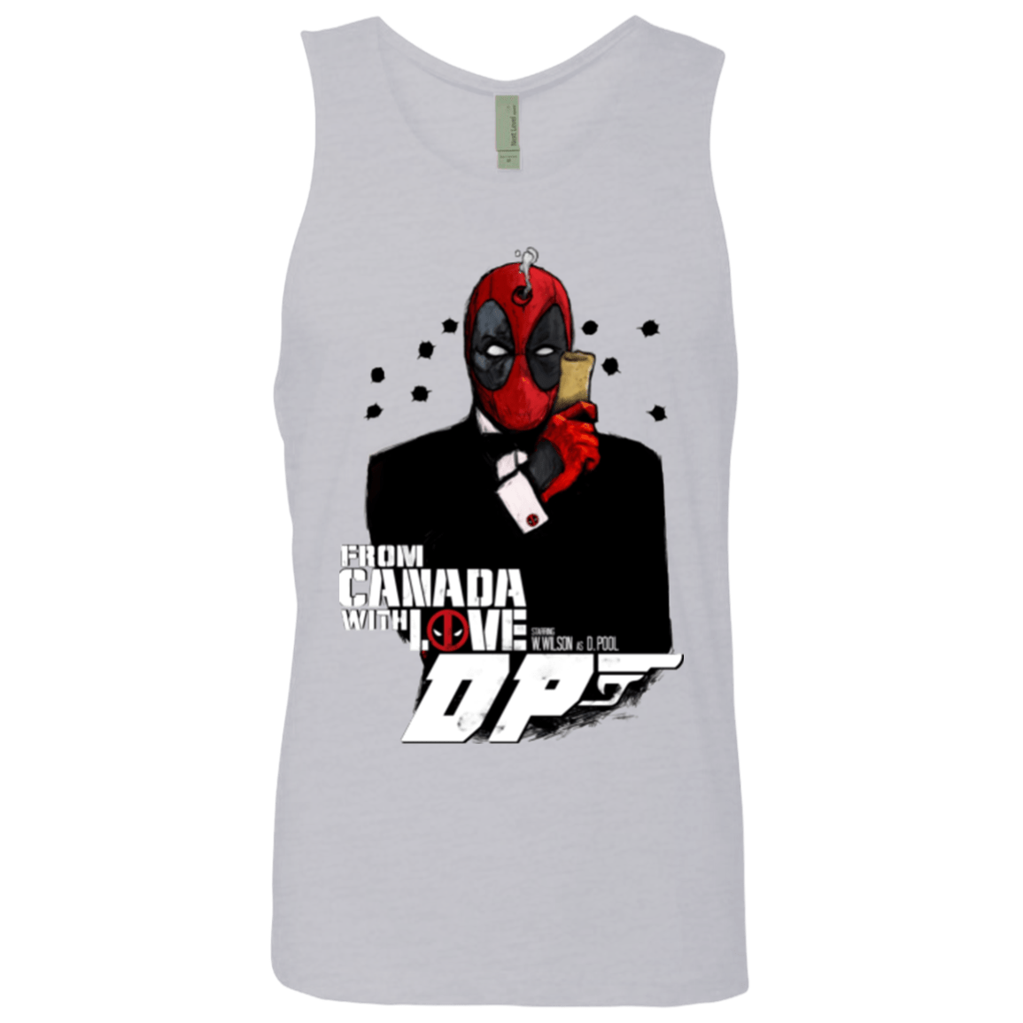 T-Shirts Heather Grey / Small From Canada with Love Men's Premium Tank Top