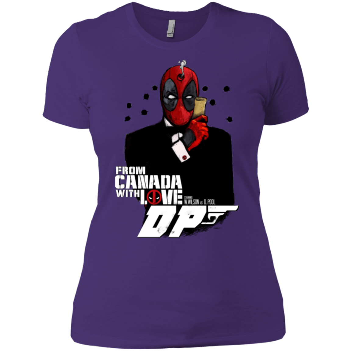 T-Shirts Purple / X-Small From Canada with Love Women's Premium T-Shirt