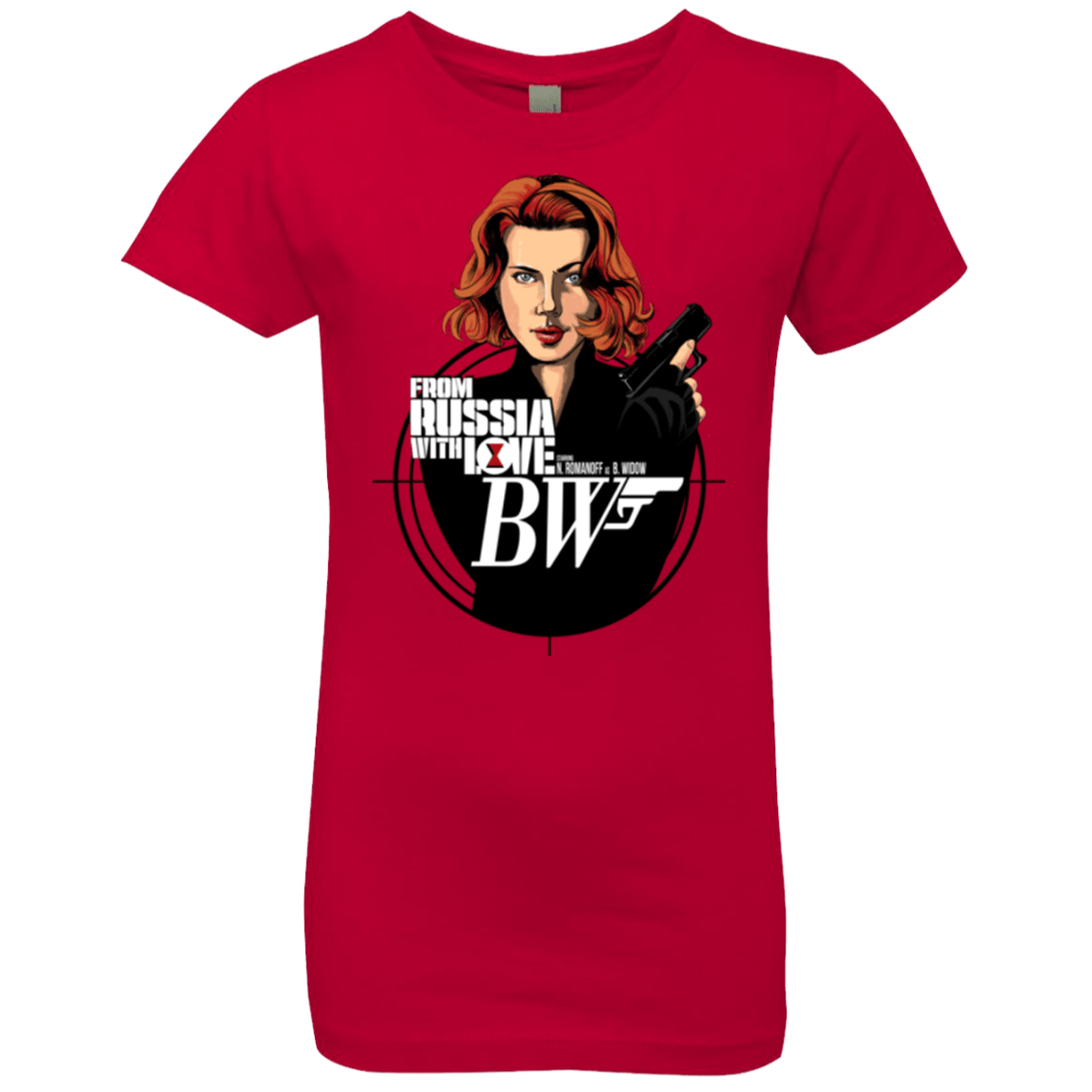 T-Shirts Red / YXS From Russia with Love Girls Premium T-Shirt