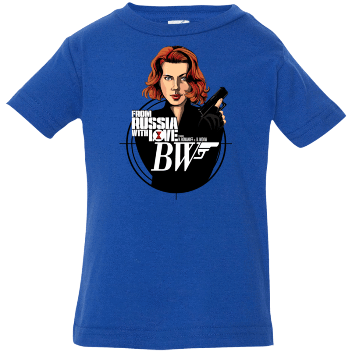 T-Shirts Royal / 6 Months From Russia with Love Infant Premium T-Shirt