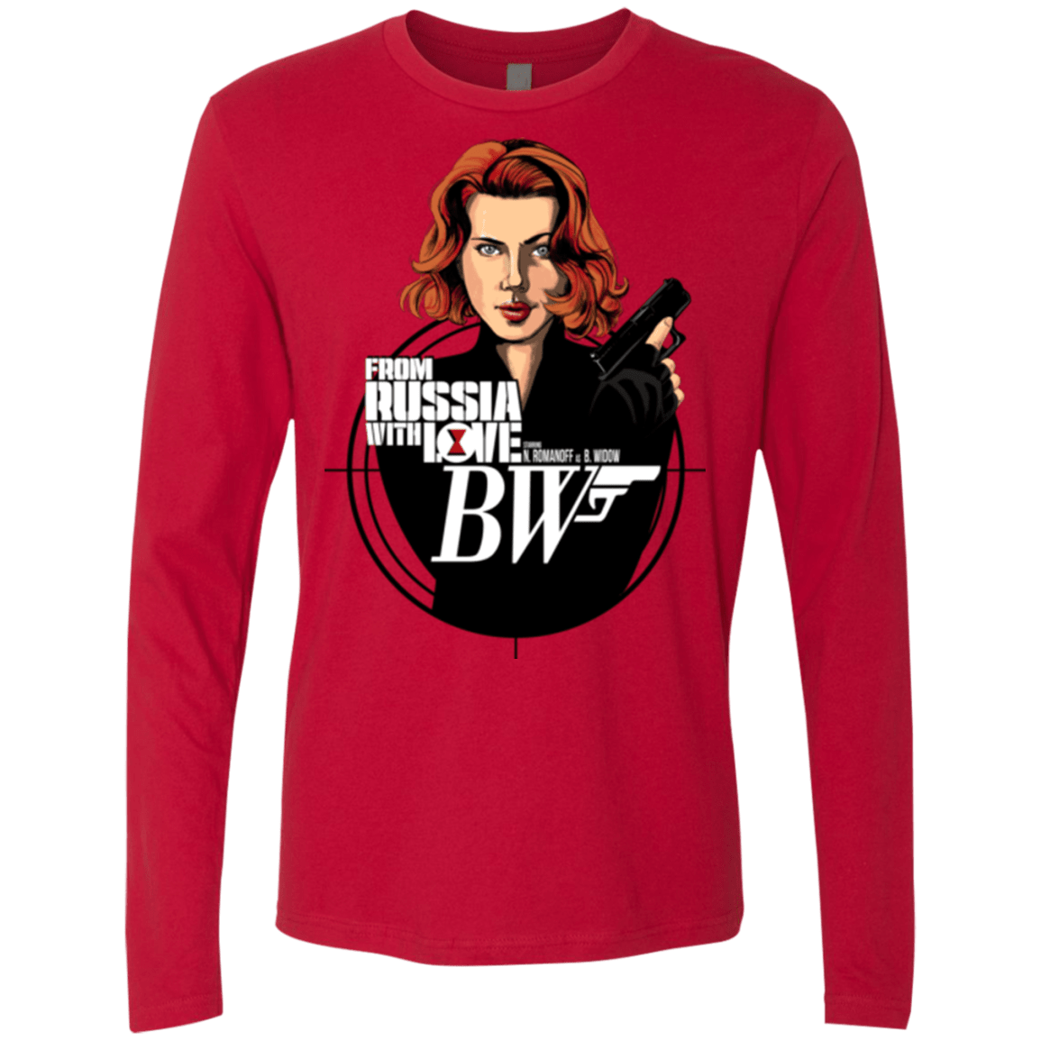 T-Shirts Red / Small From Russia with Love Men's Premium Long Sleeve