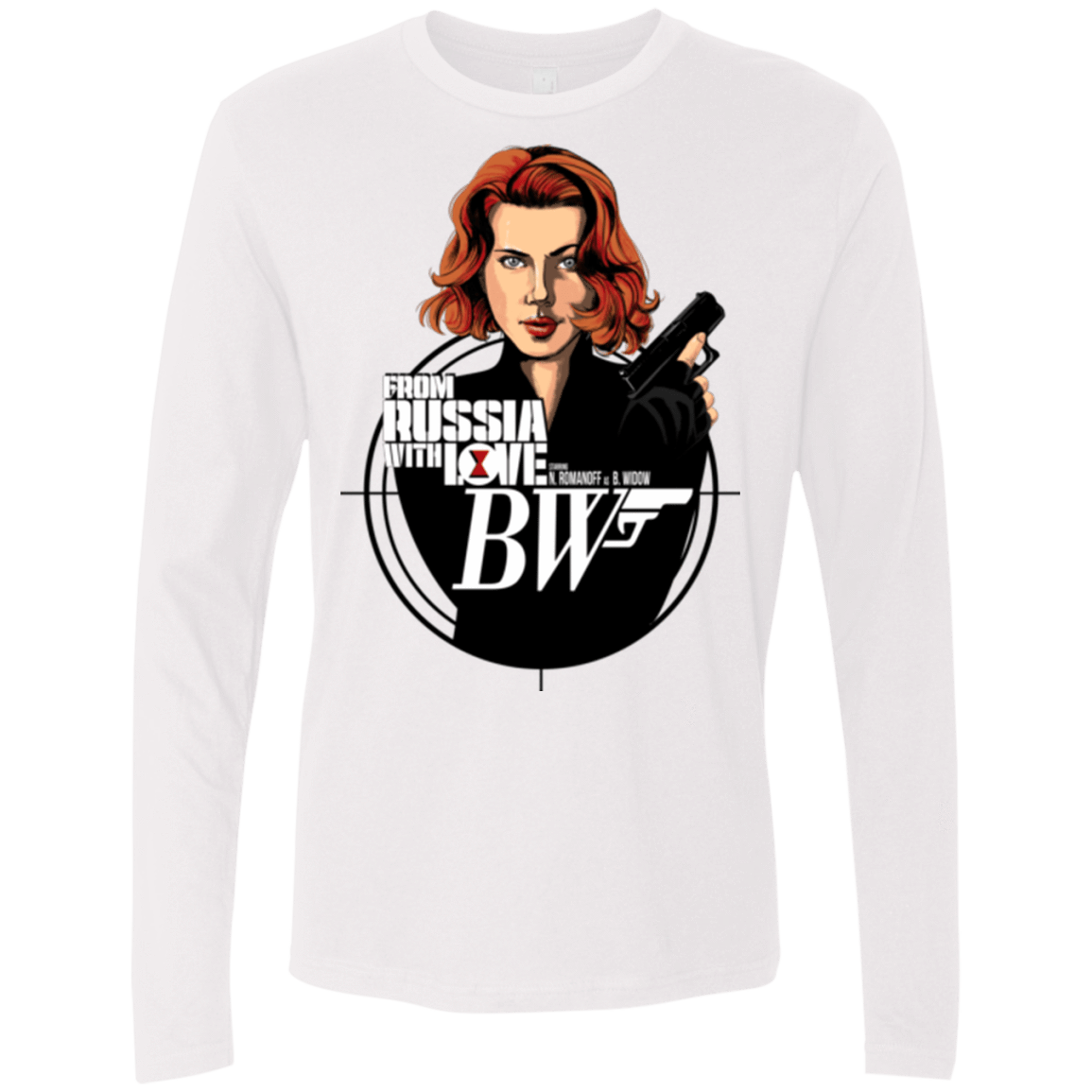 T-Shirts White / Small From Russia with Love Men's Premium Long Sleeve