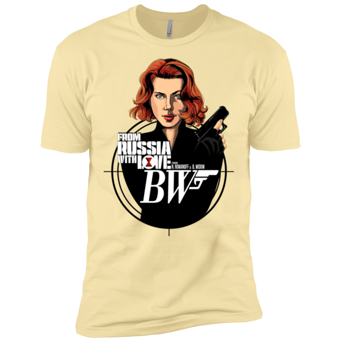 T-Shirts Banana Cream / X-Small From Russia with Love Men's Premium T-Shirt