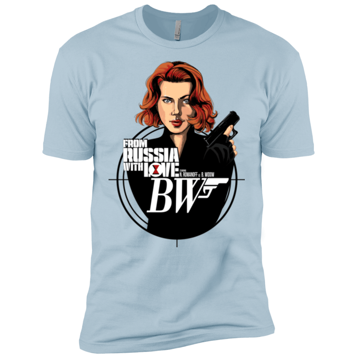 T-Shirts Light Blue / X-Small From Russia with Love Men's Premium T-Shirt