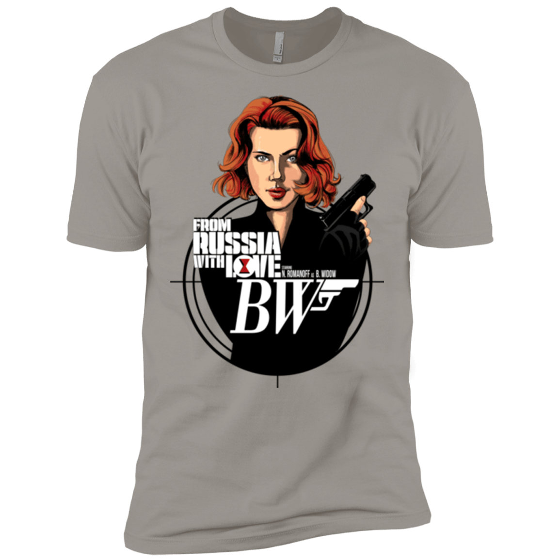 T-Shirts Light Grey / X-Small From Russia with Love Men's Premium T-Shirt