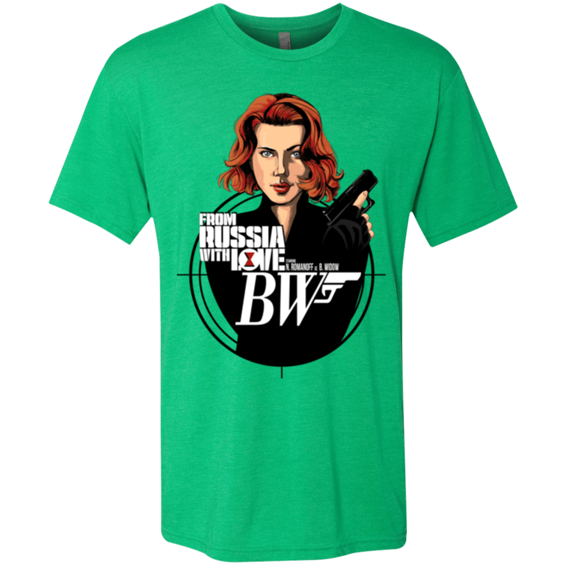 T-Shirts Envy / Small From Russia with Love Men's Triblend T-Shirt