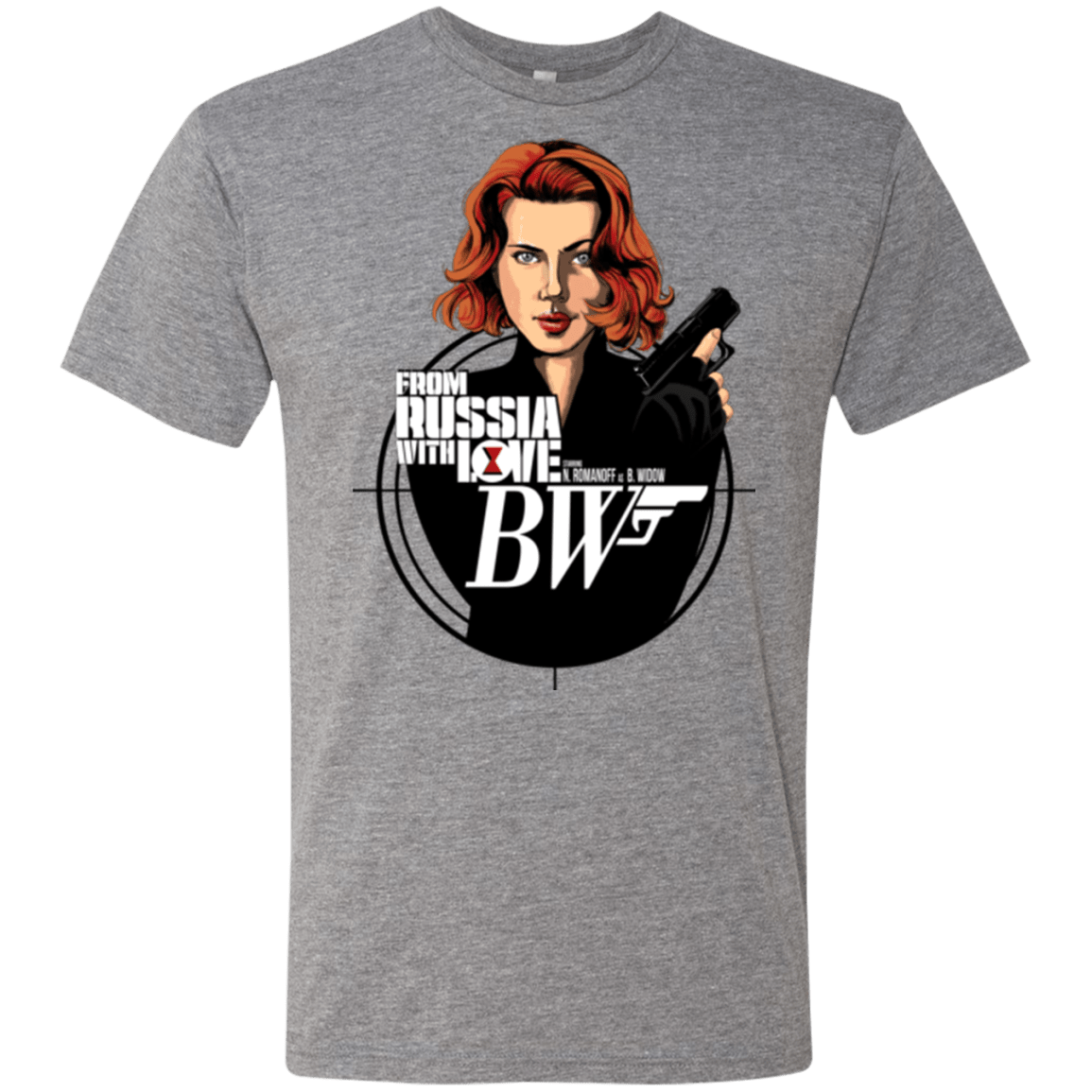 T-Shirts Premium Heather / Small From Russia with Love Men's Triblend T-Shirt