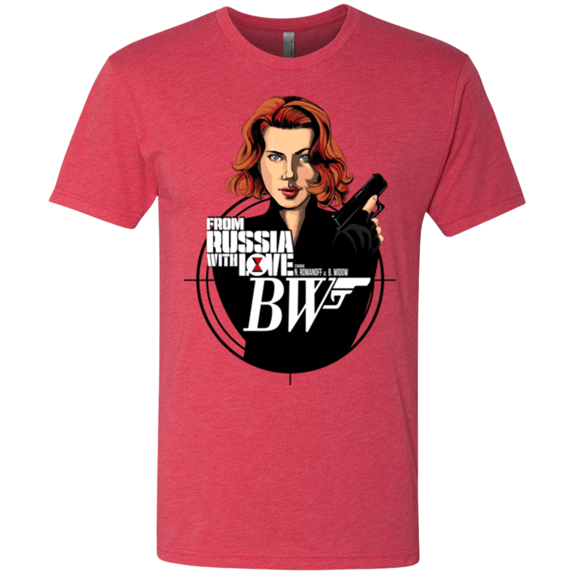 T-Shirts Vintage Red / Small From Russia with Love Men's Triblend T-Shirt