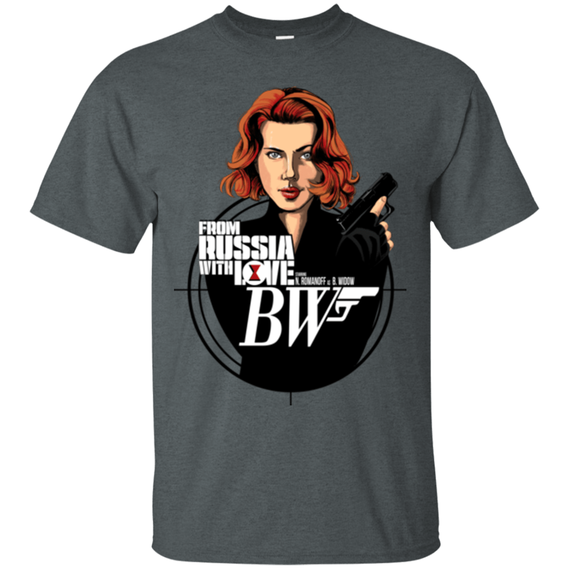 T-Shirts Dark Heather / Small From Russia with Love T-Shirt