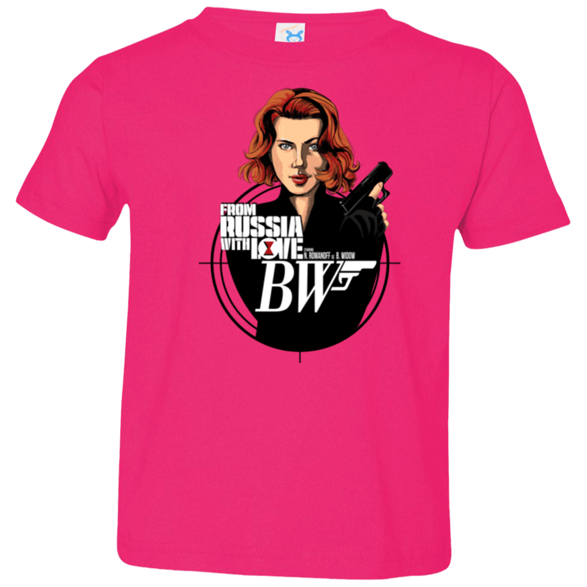 T-Shirts Hot Pink / 2T From Russia with Love Toddler Premium T-Shirt
