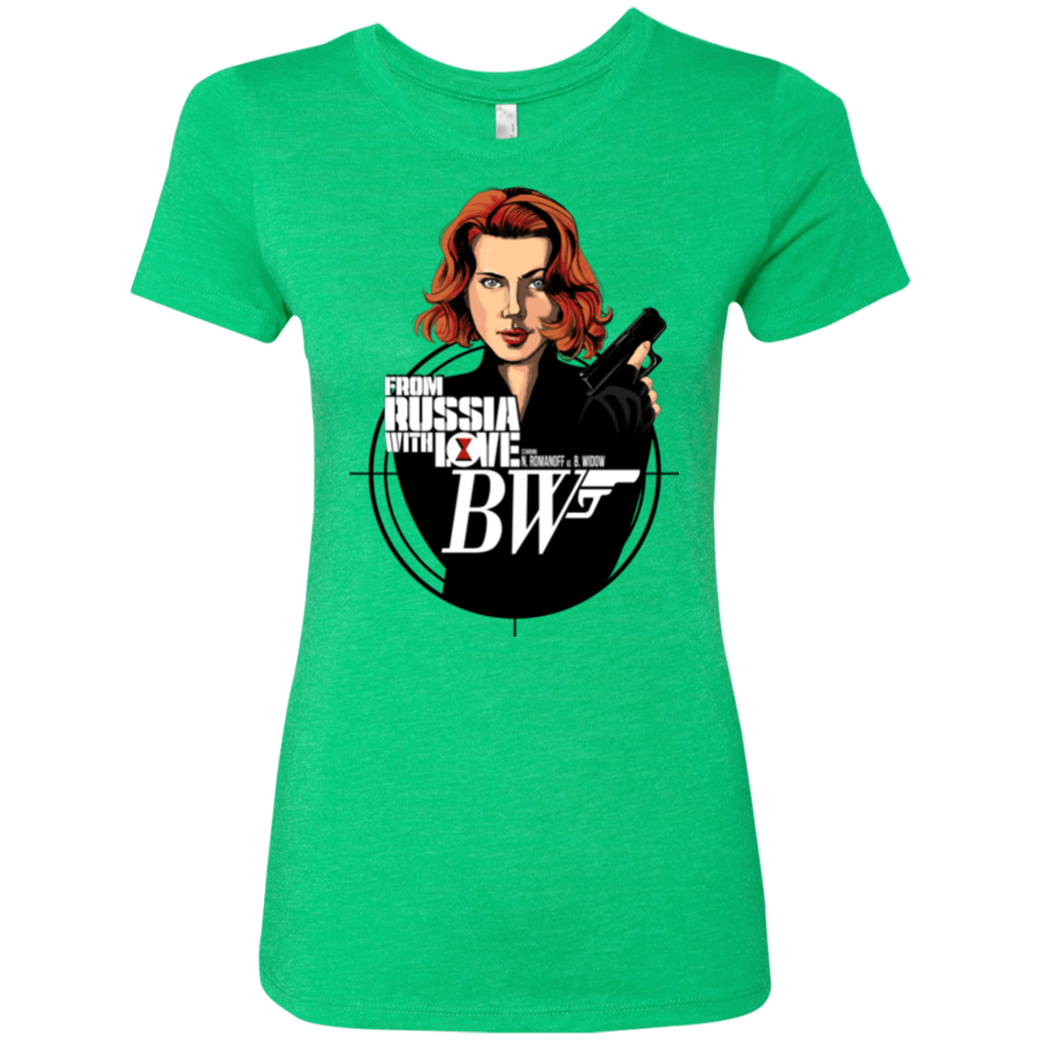 T-Shirts Envy / Small From Russia with Love Women's Triblend T-Shirt