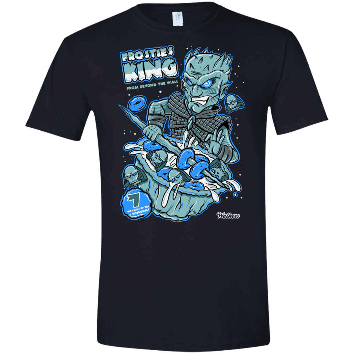 T-Shirts Black / X-Small Frostie's King Men's Semi-Fitted Softstyle