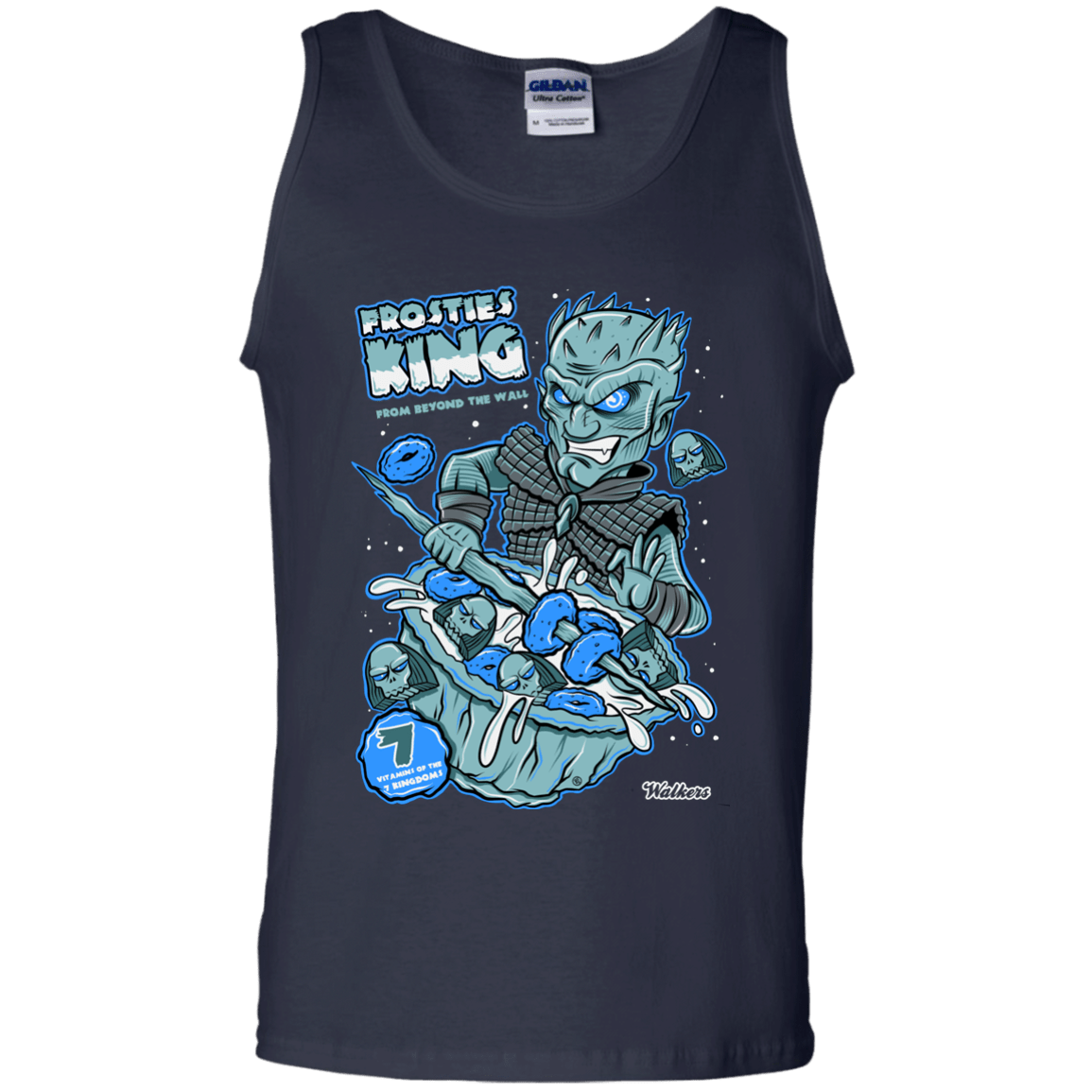 T-Shirts Navy / S Frostie's King Men's Tank Top