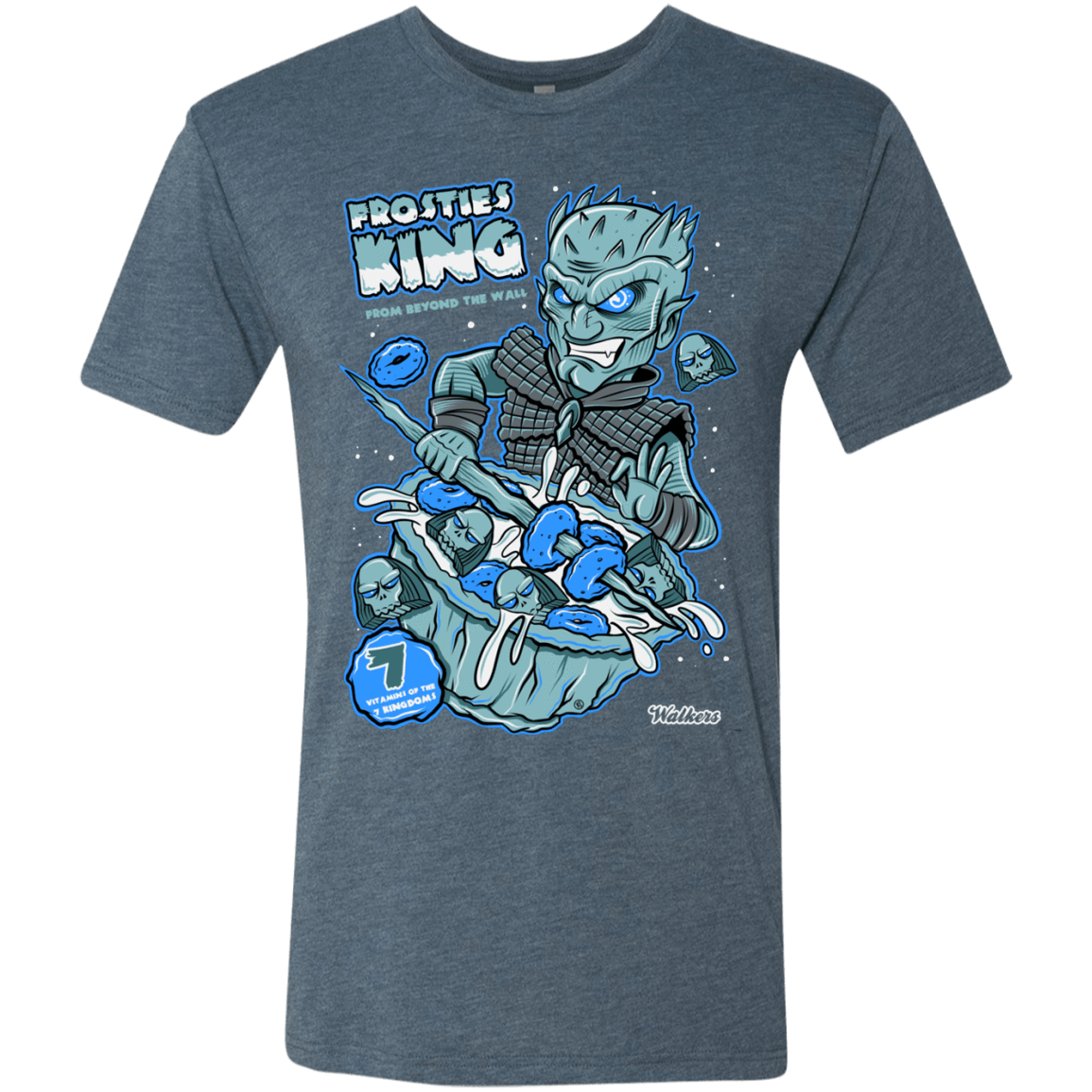 T-Shirts Indigo / S Frostie's King Men's Triblend T-Shirt