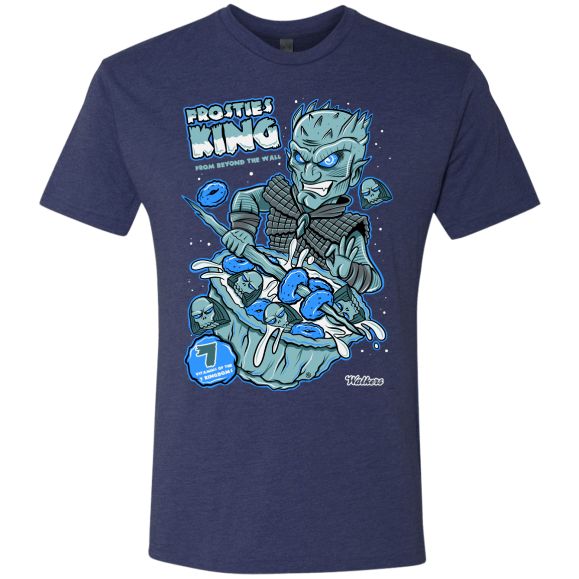 T-Shirts Vintage Navy / S Frostie's King Men's Triblend T-Shirt