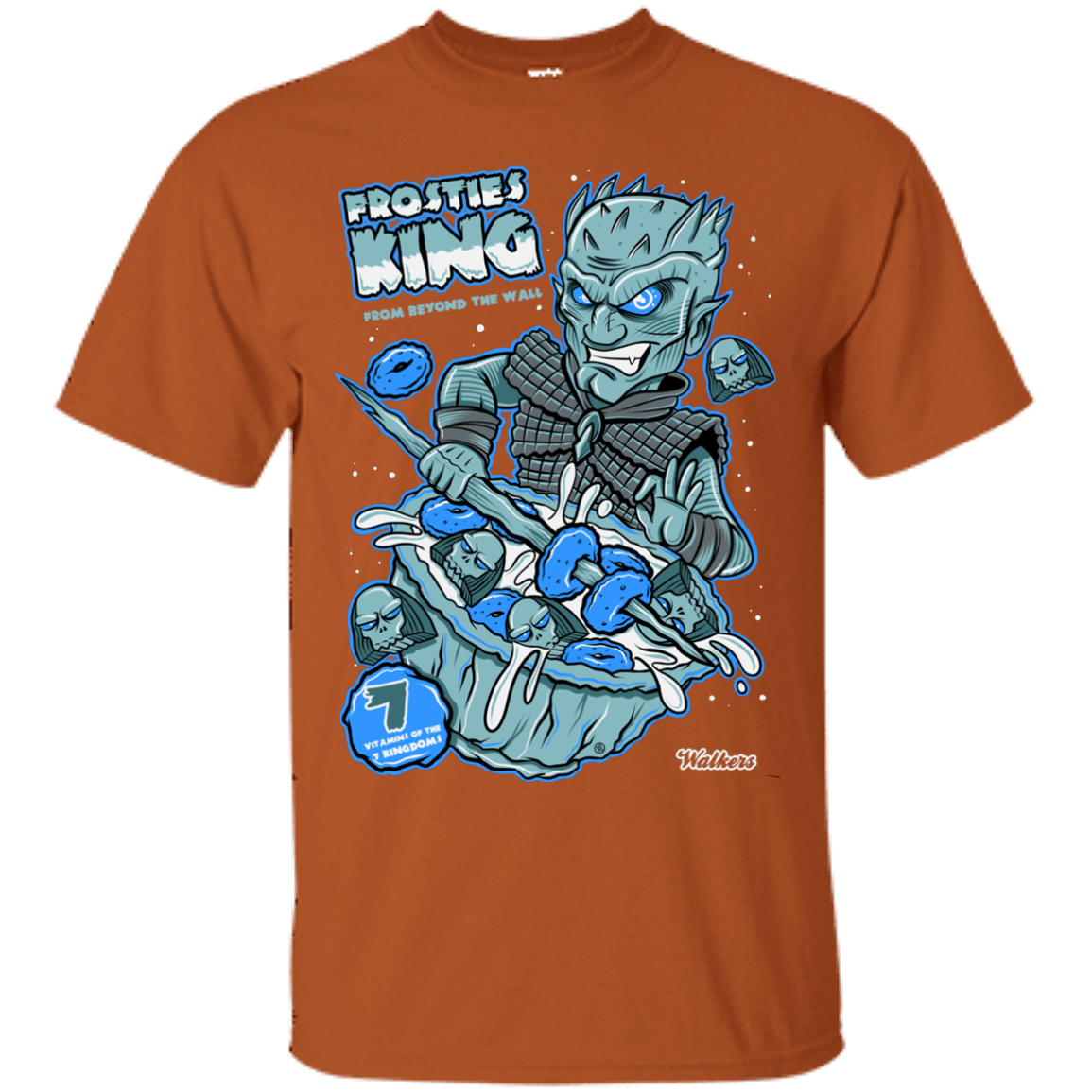 T-Shirts Texas Orange / S Frostie's King T-Shirt