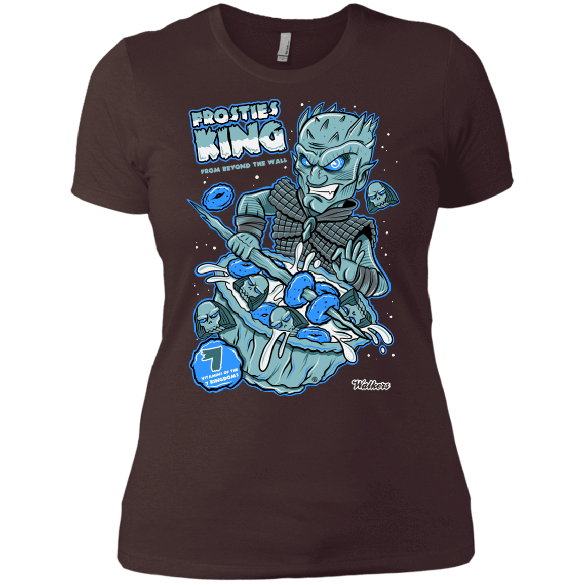 T-Shirts Dark Chocolate / X-Small Frostie's King Women's Premium T-Shirt