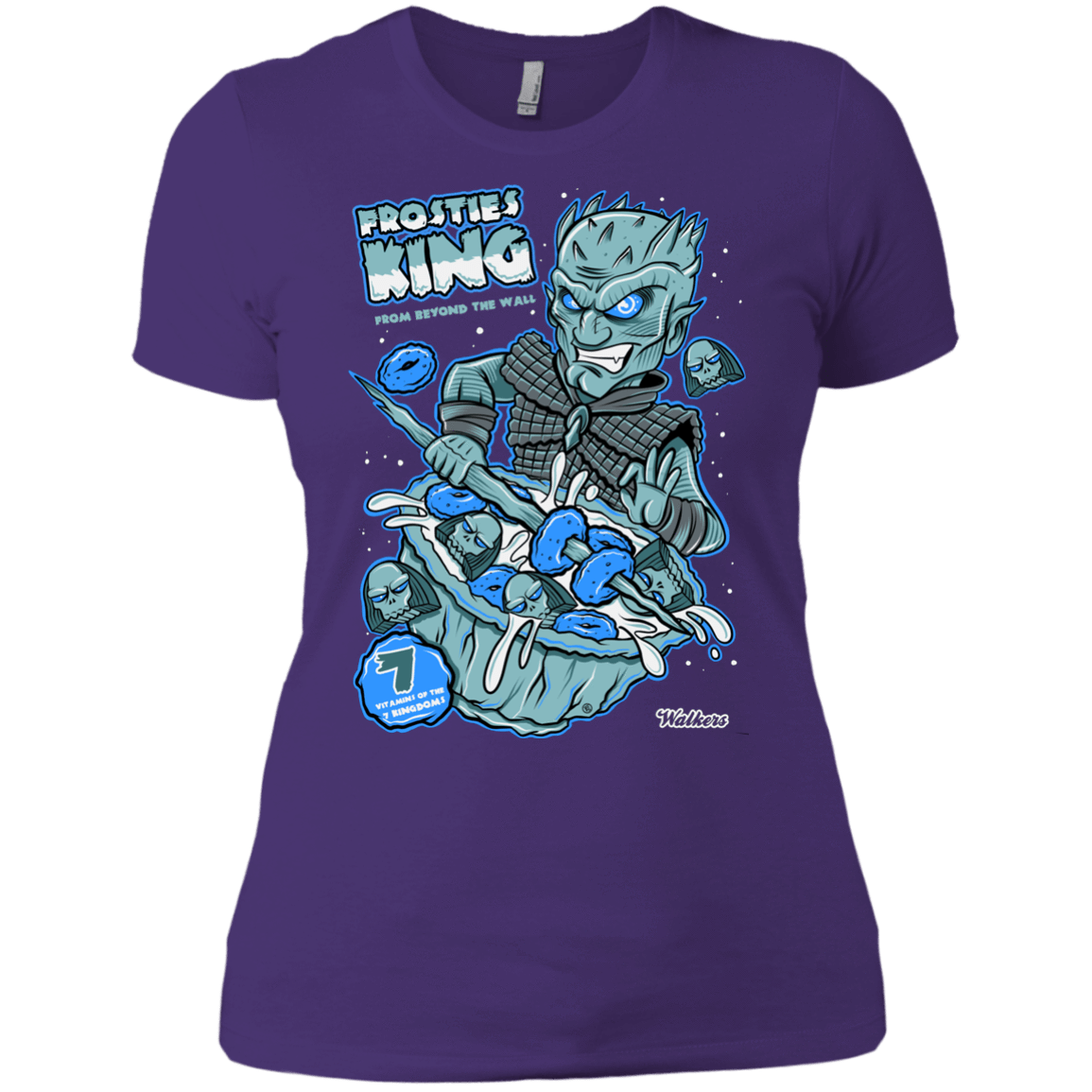 T-Shirts Purple Rush/ / X-Small Frostie's King Women's Premium T-Shirt