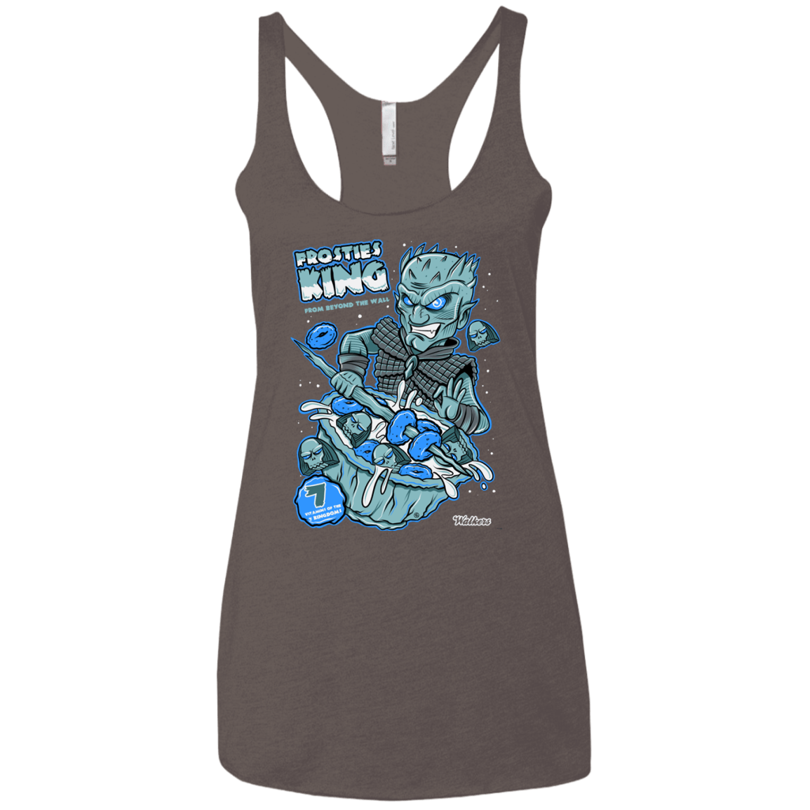 Frostie's King Women's Triblend Racerback Tank