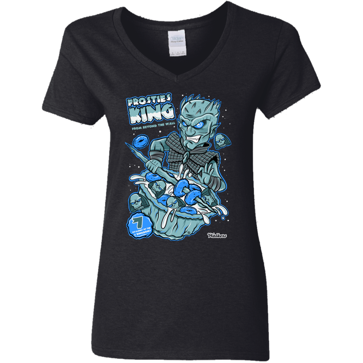 Frostie's King Women's V-Neck T-Shirt