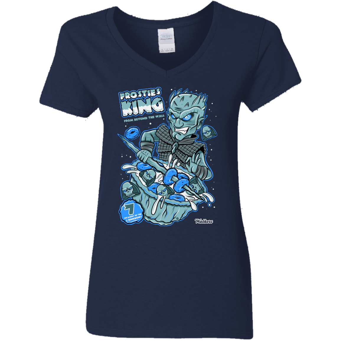 Frostie's King Women's V-Neck T-Shirt