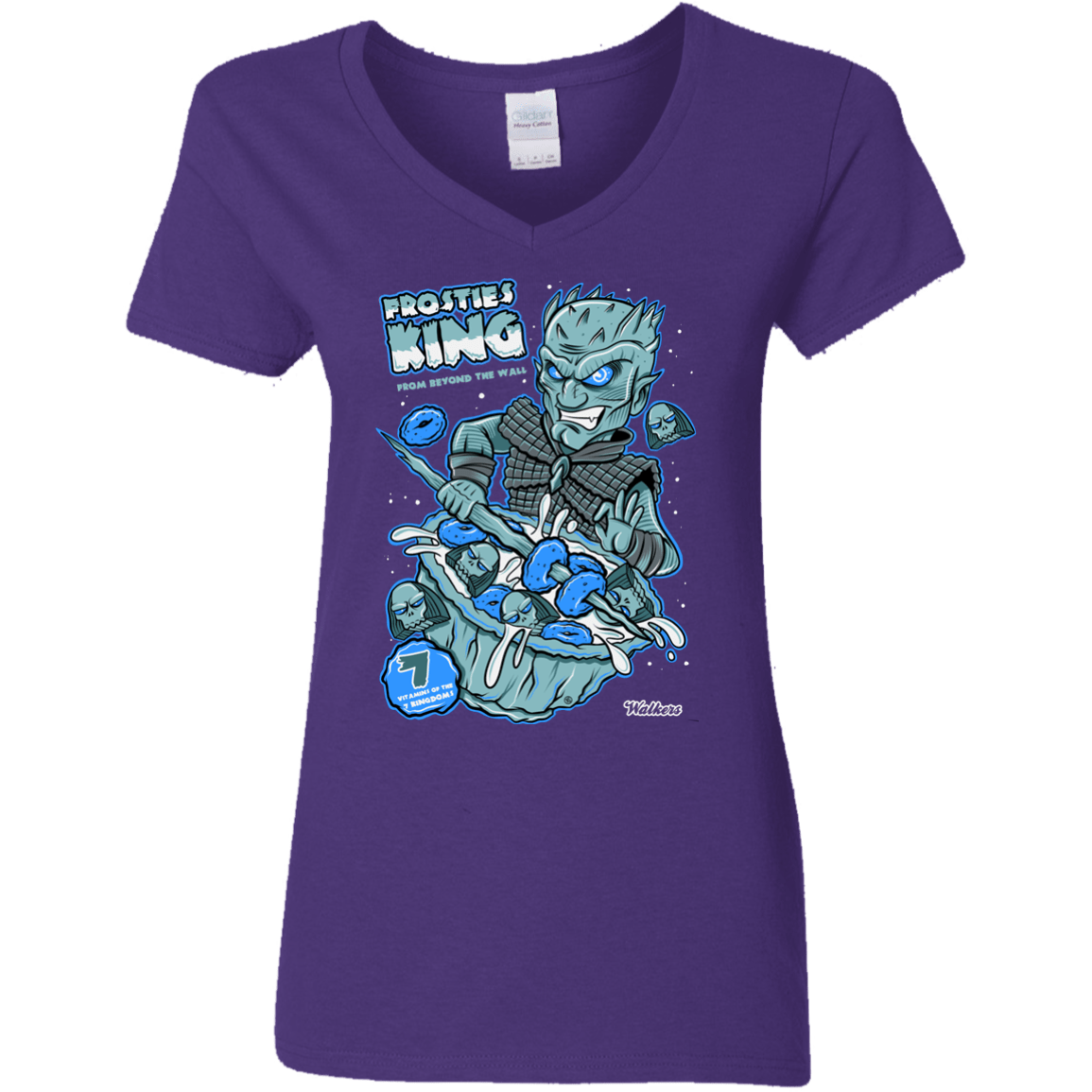 Frostie's King Women's V-Neck T-Shirt