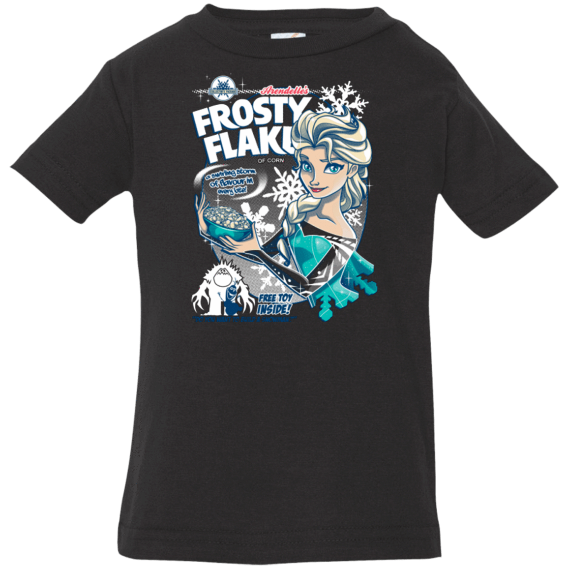 T-Shirts Black / 6 Months Frosty Flakes Infant Premium T-Shirt