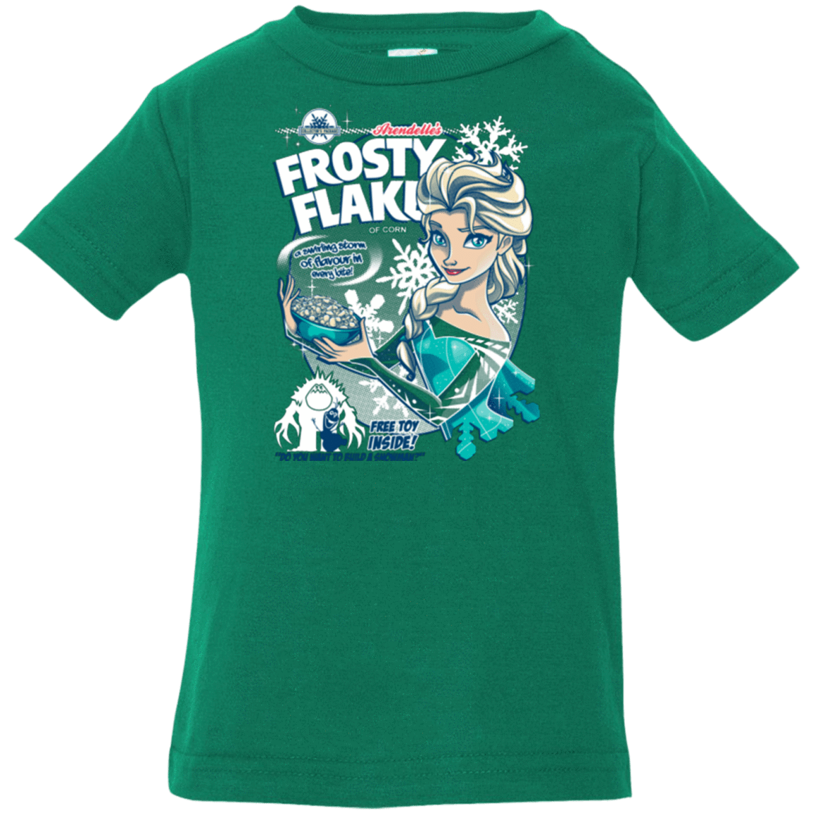 T-Shirts Kelly / 6 Months Frosty Flakes Infant Premium T-Shirt
