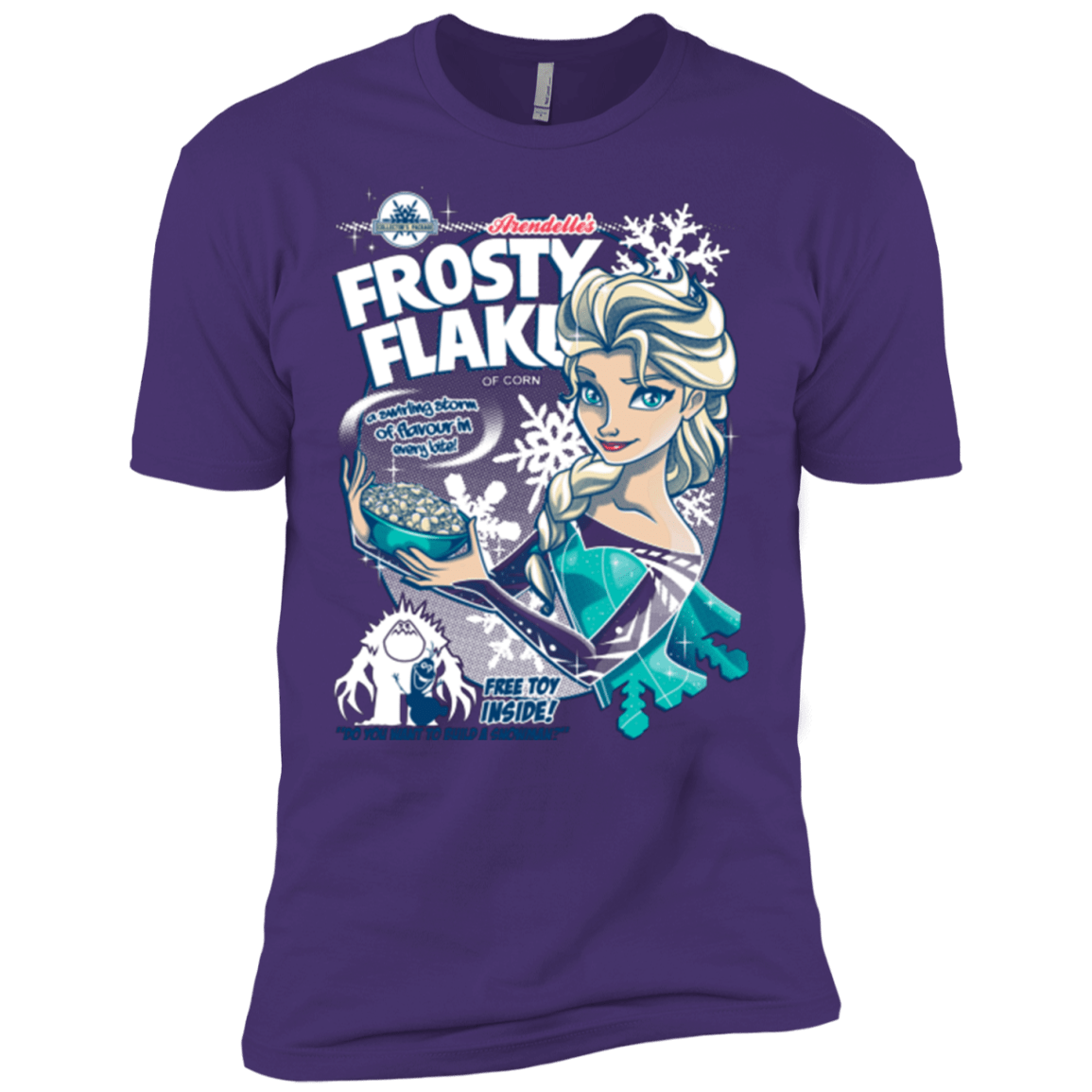 T-Shirts Purple / X-Small Frosty Flakes Men's Premium T-Shirt