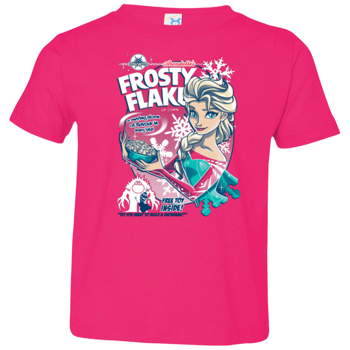 T-Shirts Hot Pink / 2T Frosty Flakes Toddler Premium T-Shirt