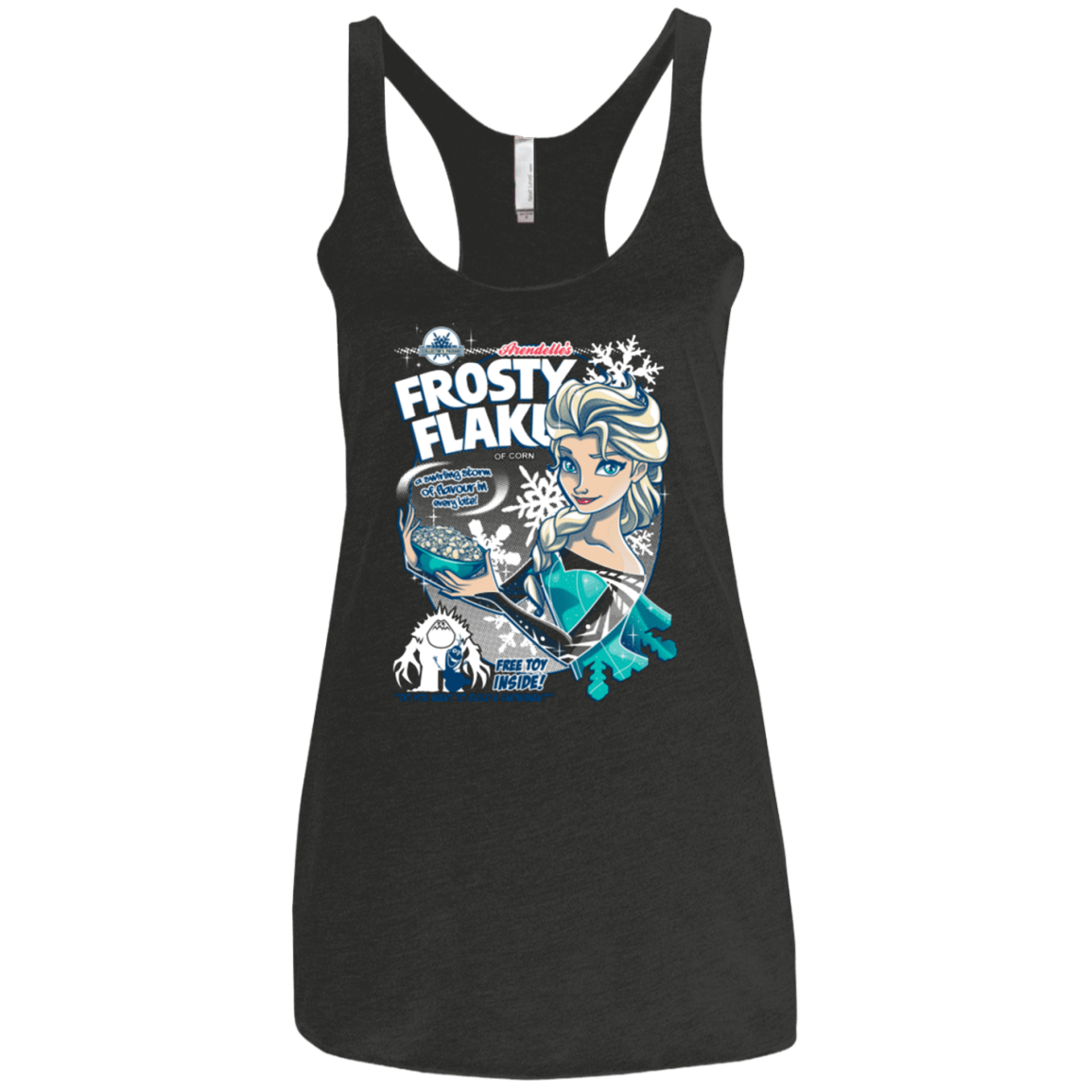 T-Shirts Vintage Black / X-Small Frosty Flakes Women's Triblend Racerback Tank