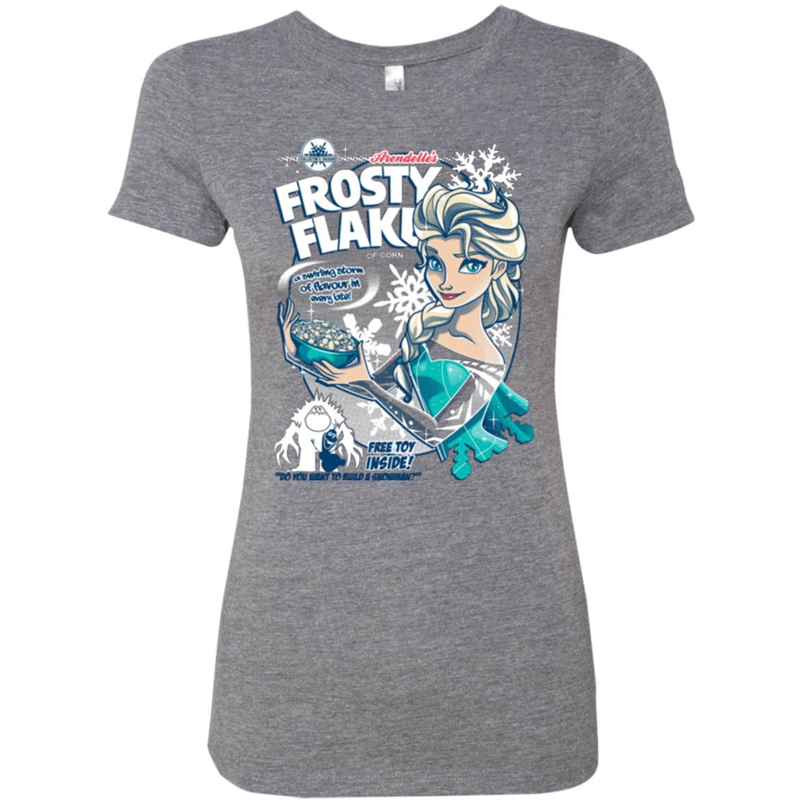T-Shirts Premium Heather / Small Frosty Flakes Women's Triblend T-Shirt