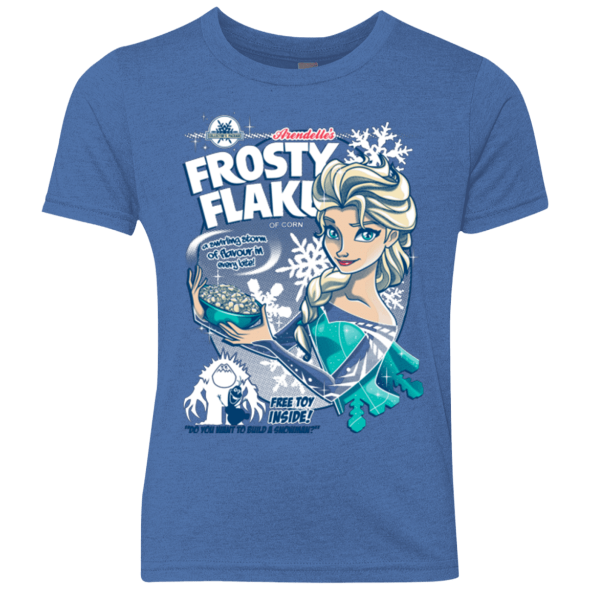 T-Shirts Vintage Royal / YXS Frosty Flakes Youth Triblend T-Shirt