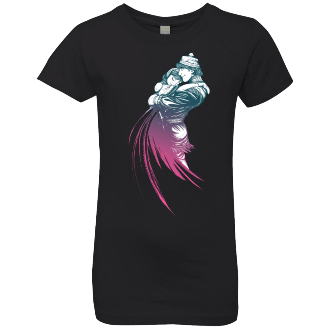 T-Shirts Black / YXS Frozen Fantasy 2 Girls Premium T-Shirt