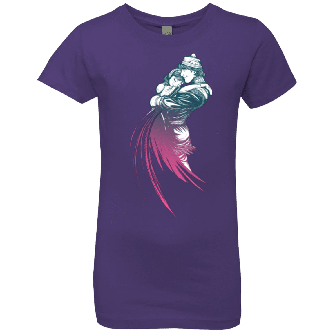 T-Shirts Purple Rush / YXS Frozen Fantasy 2 Girls Premium T-Shirt