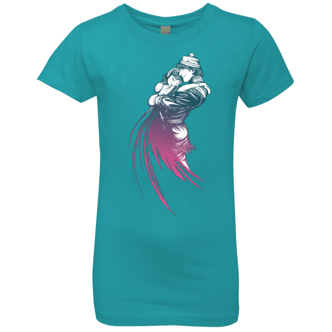 T-Shirts Tahiti Blue / YXS Frozen Fantasy 2 Girls Premium T-Shirt